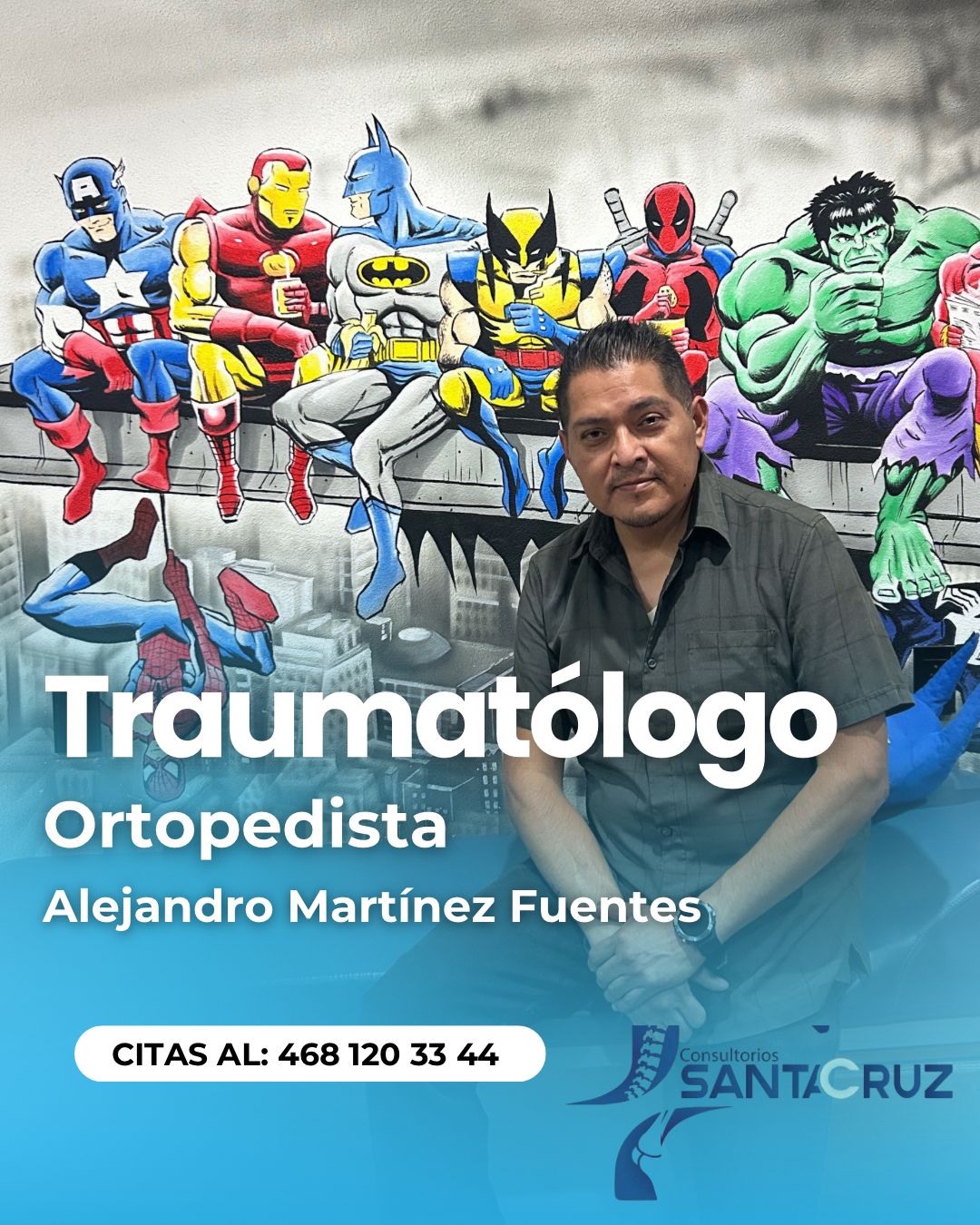 Servicio de Traumatología y Ortopedia en Consultorios Santa Cruz San Luis de la Paz